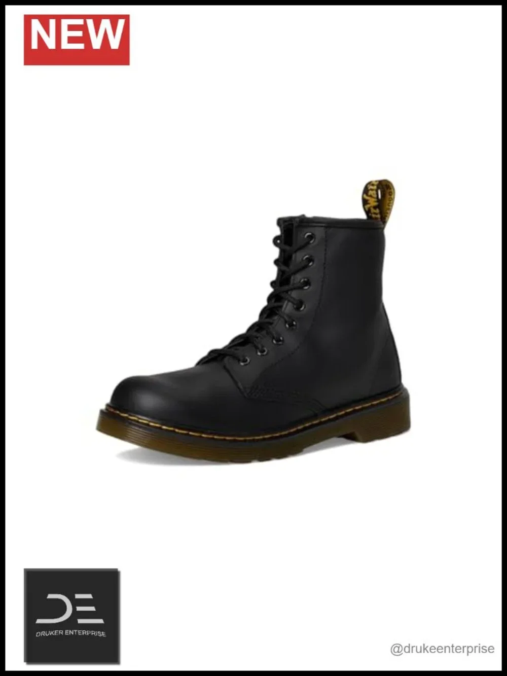 Kids Lace Up Fashion Boots with Air-Cushioned Sole